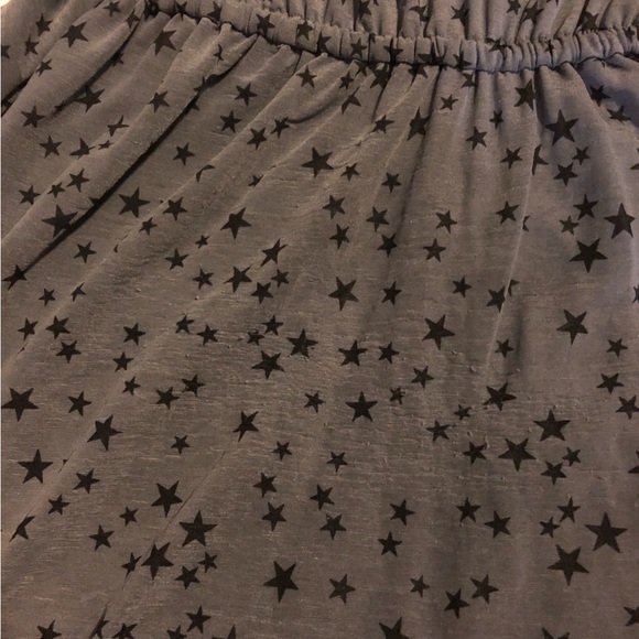 Urban Outfitters Piplette by Alice Ritter Dark Grey Star Print Dress - Picture 10 of 11
